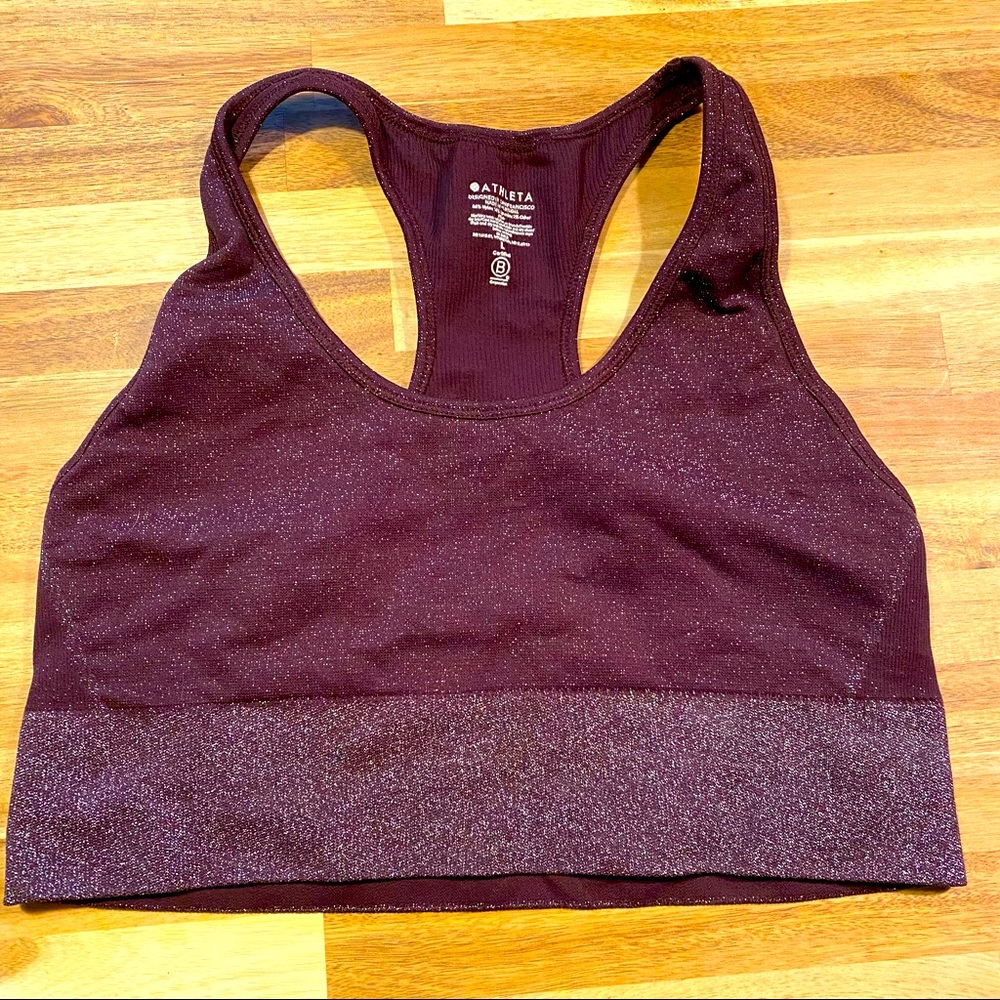 Athleta sports bra size large
